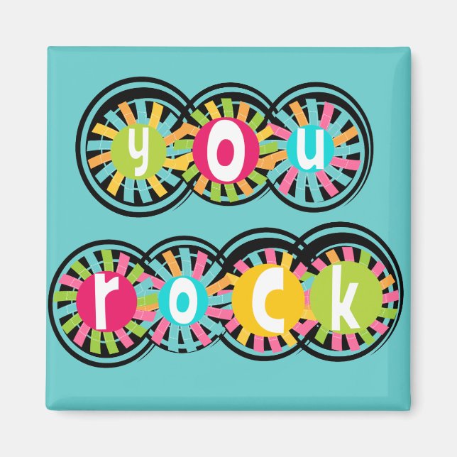 You Rock Magnet (Front)