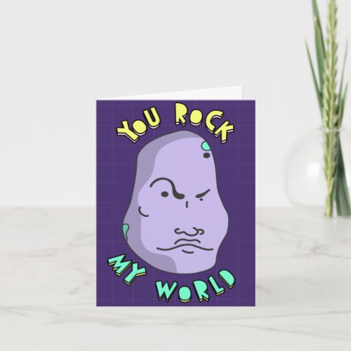 You Rock my world Card