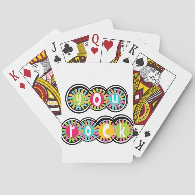You Rock Poker Cards (Back)