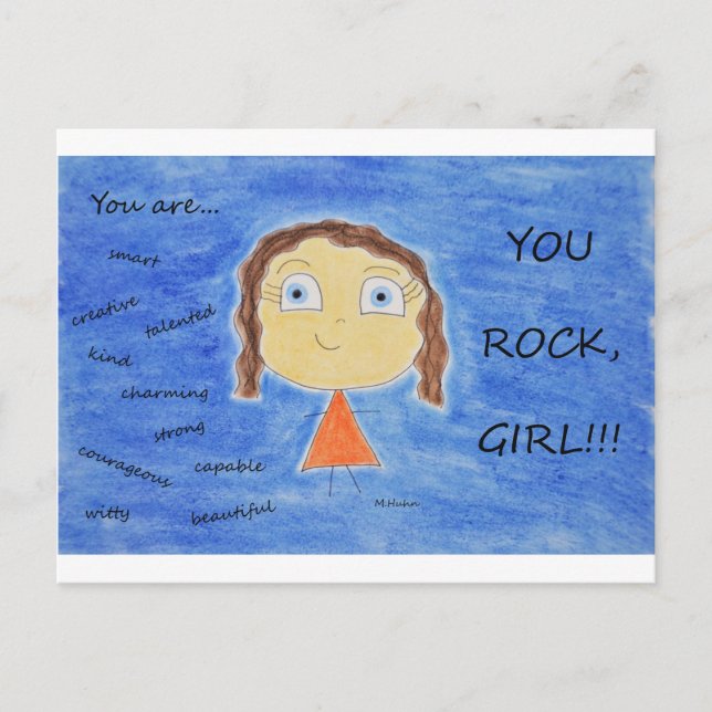 You ROCK! Postcard (Front)