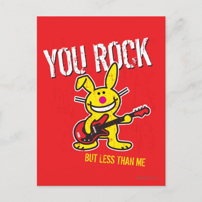 You Rock Postcard (Front)