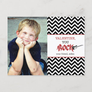 You Rock! Valentine's Day Post Card