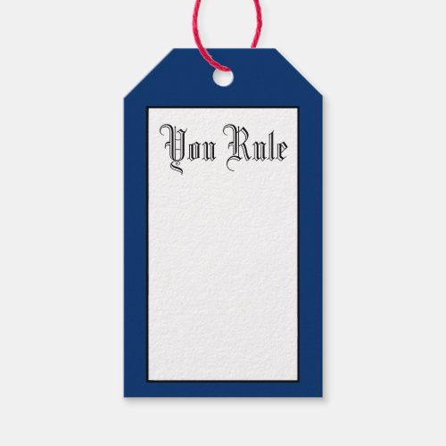 You Rule Gift Tags