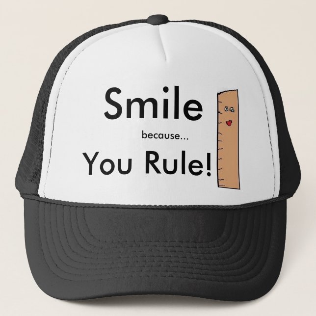 You Rule! Trucker Hat (Front)