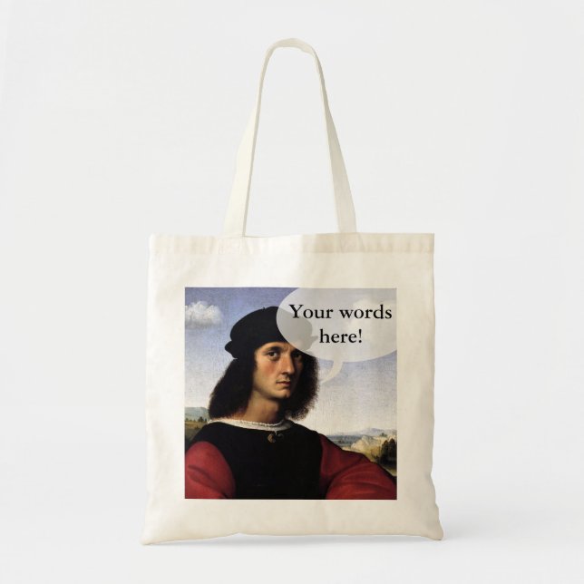 You Say It tote Bag (Front)