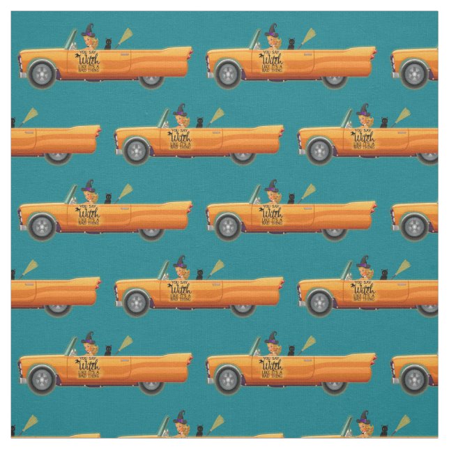 You say witch like its a bad thing fabric (Swatch)