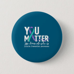 You Semicolon Suicide Prevention Awareness Week  Button