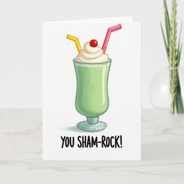 You Sham Rock Great Card (Front)