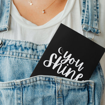 You Shine Thank You Card by AwakenLoveCreations at Zazzle