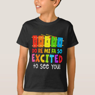 You Shirt Re Mi Fa So Excited