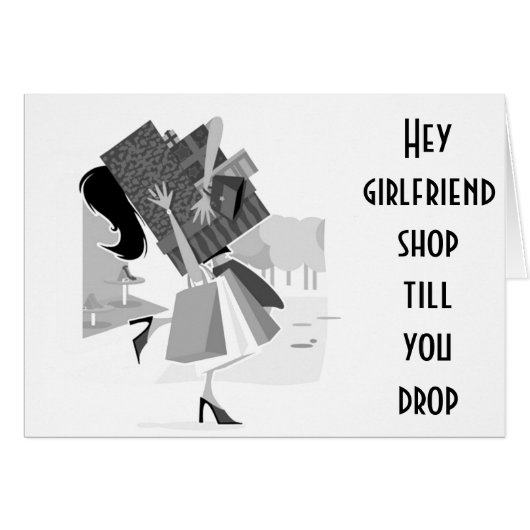 YOU SHOP LIKE YOU ARE STILL 21=4Oth BIRTHDAY (Front Horizontal)