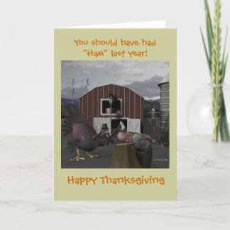You should have had "Ham" last... Holiday Card