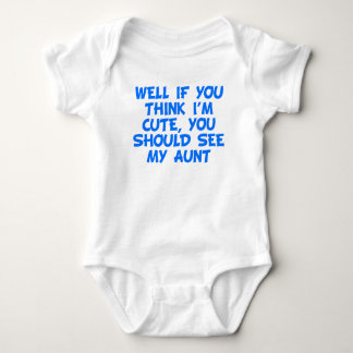 You Should See My Aunt Baby Bodysuit