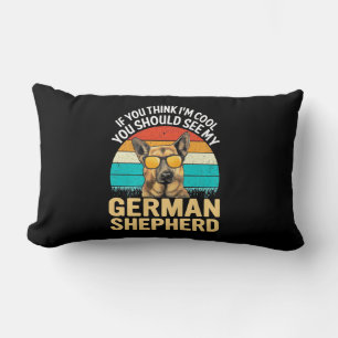 You Should See My German Shepherd Lumbar Pillow