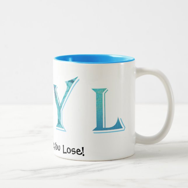 You Snooze, You Lose Two-Tone Coffee Mug (Right)