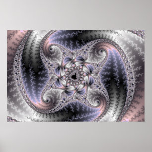 You Spin Me Round - Fractal Art Poster