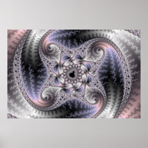 You Spin Me Round _ Fractal Art Poster