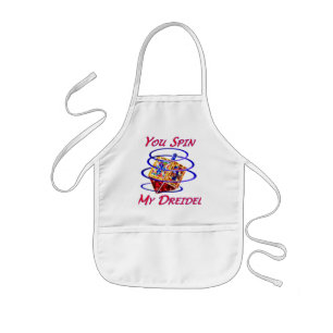 You Spin My Dreidel Kids' Apron