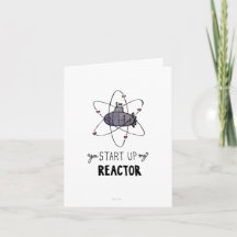 You Start Up My Reactor - Submarine Note Card