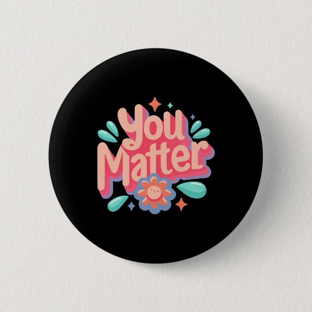 You Sticker6  Button (Front)
