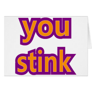 You Stink Skins Cards