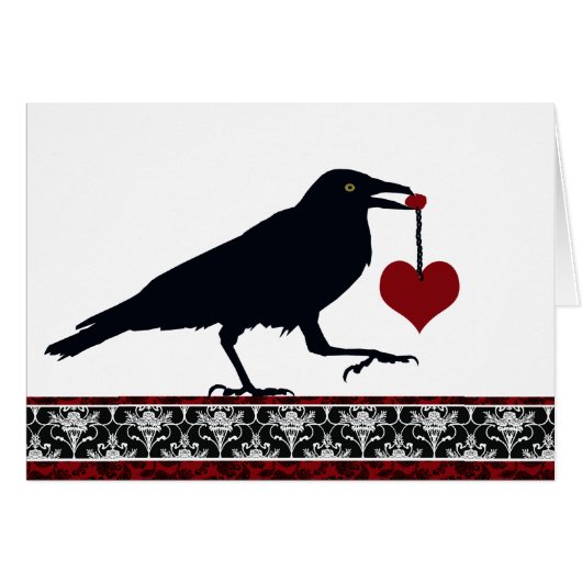 You Stole My Heart Raven Cards (Front Horizontal)