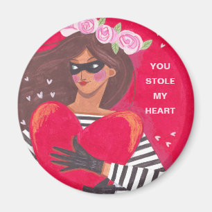 You Stole My Heart Valentine's Day Magnet