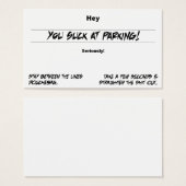 You Suck At Parking (Front & Back)