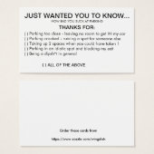 You suck at Parking (Front & Back)