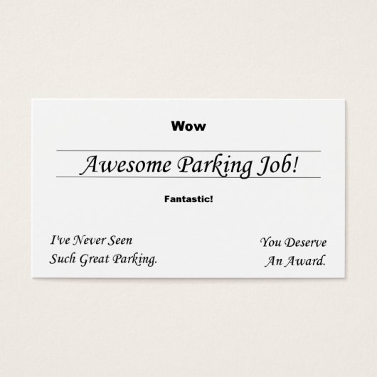 You Suck At Parking (Front)