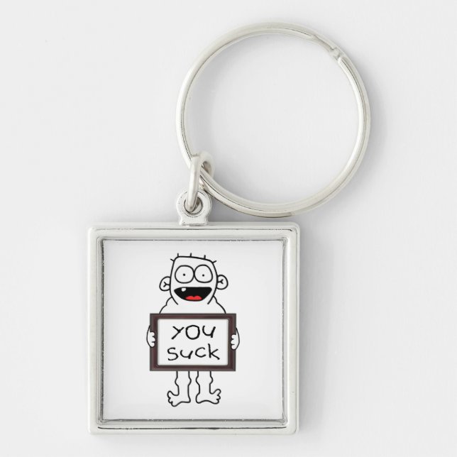 You Suck Keychain (Front)