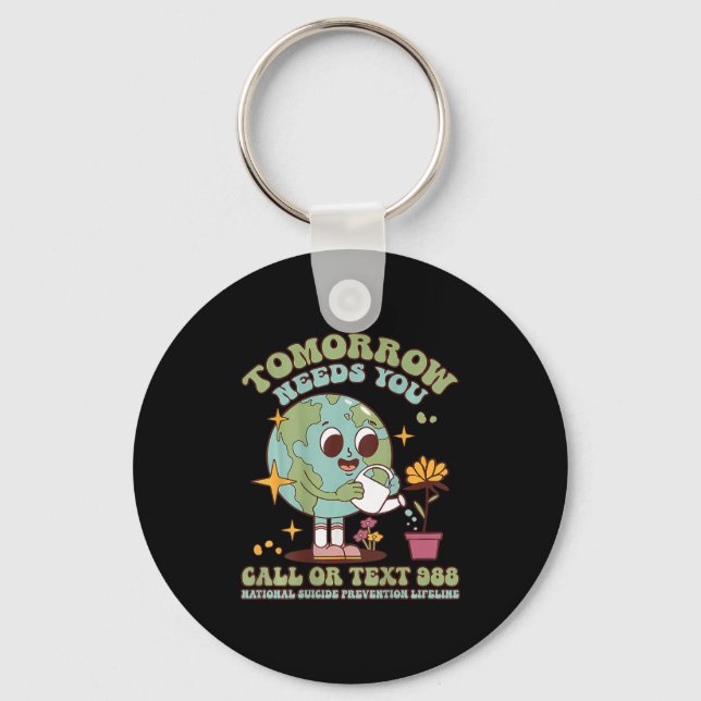 You Suicide Awareness Mental Health S  Keychain (Front)