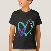 You Suicide Prevention Awareness Teal &amp; Purple