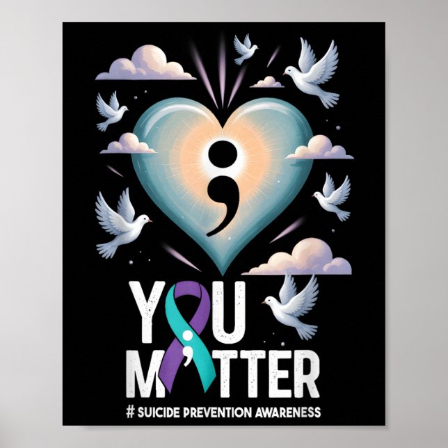You Suicide Prevention Week Mental Health Awarenes Poster (Front)