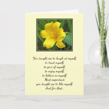 You Taught Me...love And Friendship Card by inFinnite at Zazzle
