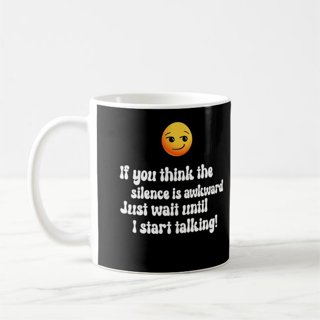 You think  coffee mug (Left)