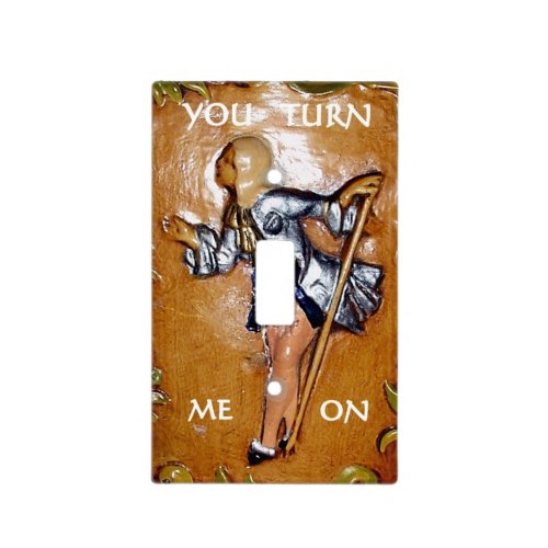 YOU TURN ME ON QUEENS PAIGE LIGHT SWITCH COVER