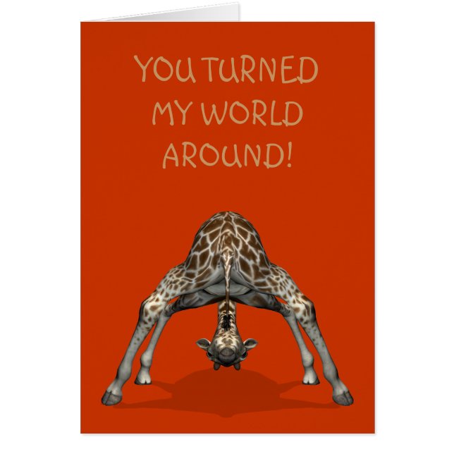 You Turned My World Around Cards (Front)
