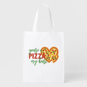 You’ve a Pizza My Heart Grocery Bag