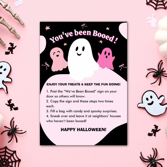“You’ve Been Booed” Halloween Neighbor Game Card (Creator Uploaded)
