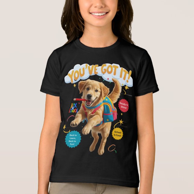 You’ve Got It! – Back to School Joy Tri-Blend Shirt (Front)