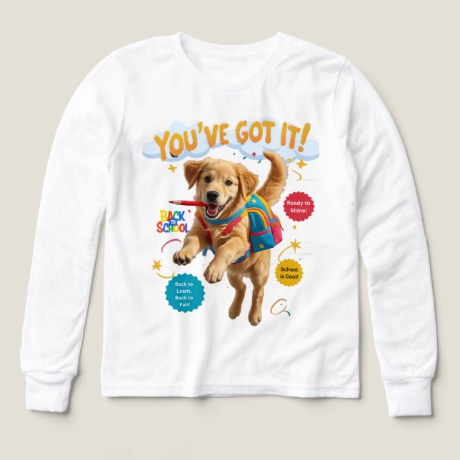 You’ve Got It! – Back to School Joy Tri-Blend Shirts (Design Front)
