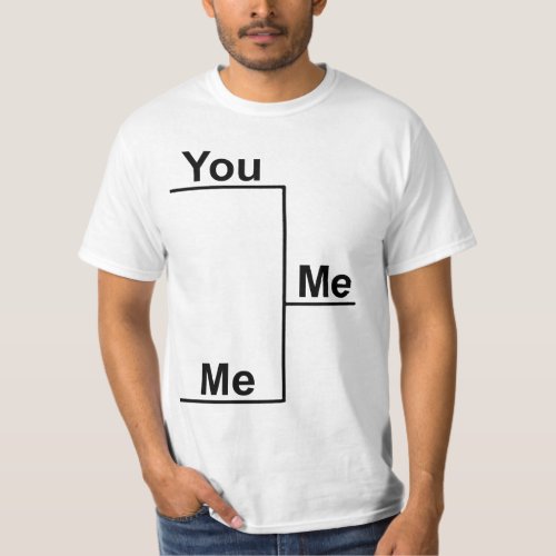 You versus Me Bracket T_Shirt
