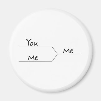 "You Vs. Me" March Madness-Style Bracket Magnet
