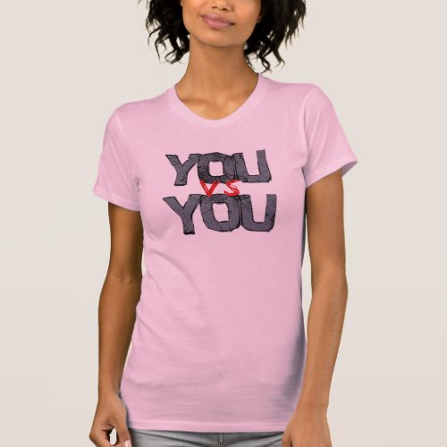 YOU VS YOU ELEGANT FUNNY T_Shirt