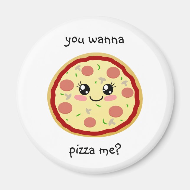 You want a piece of me? magnet (Front)