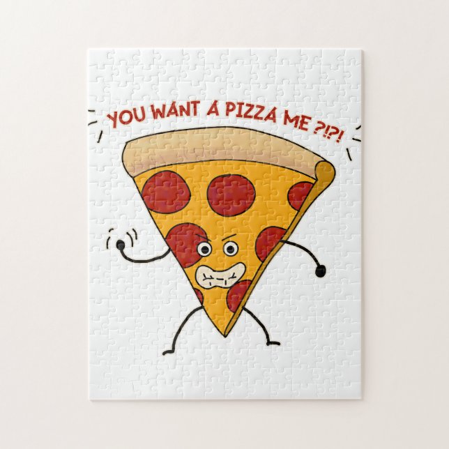 You Want a Pizza Me?!?! Jigsaw Puzzle (Vertical)