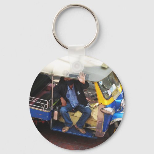 You want TAXI TUK_TUK  Bangkok Thailand Keychain