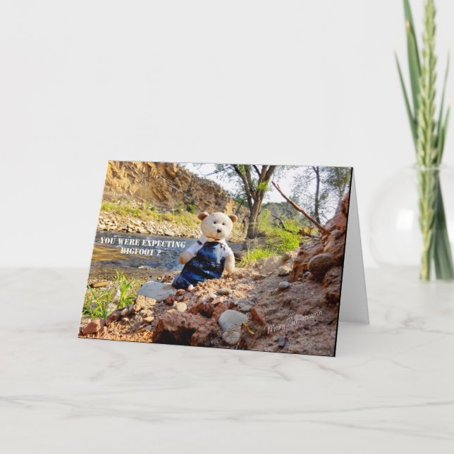 YOU WERE EXPECTING BIGFOOT? ANNOUNCEMENT (Front)