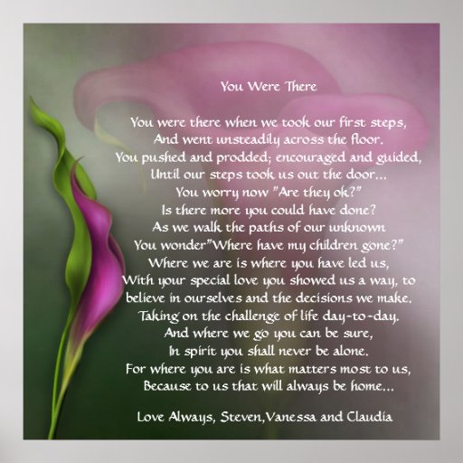You Were There Poster | Zazzle